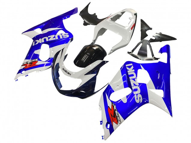 Carenado Moto Suzuki GSXR 600 / GSXR 750 2001-2003 - Blanco Azul Negro Brillante Rojo