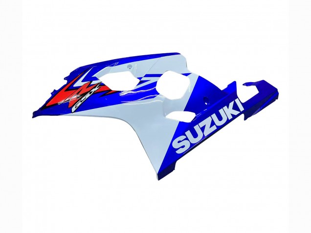 Carenado Moto Suzuki GSXR 600 / GSXR 750 2004-2005 - Blanco Azul Rojo