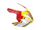 Carenados Moto Suzuki GSXR 600 / GSXR 750 2004-2005 - Blanco Rojo Amarillo Michelin Texaon Heron 7