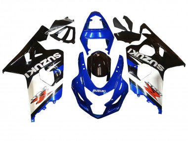 Carenados Moto Suzuki GSXR 600 / GSXR 750 2004-2005 - Azul Blanco Negro