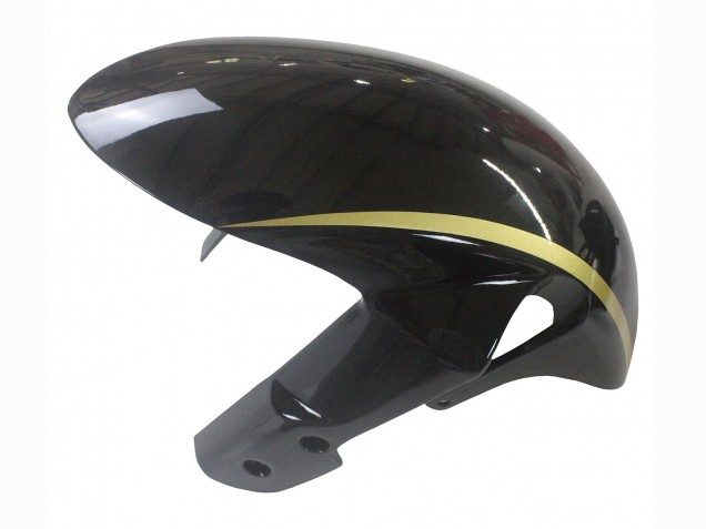Carenados Moto Suzuki GSXR 600 / GSXR 750 2006-2007 - Negro Brillante Oro Raya
