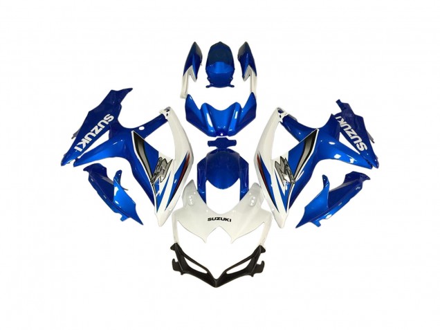Carenados Moto Suzuki GSXR 600 / GSXR 750 2006-2007 - Blanco Azul