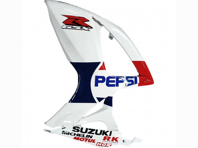 Carenados Moto Suzuki GSXR 600 / GSXR 750 2006-2007 - Blanco Rojo Amarillo Motul