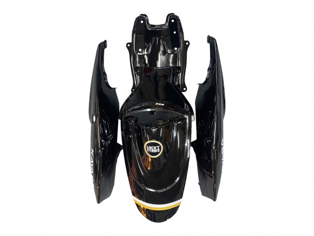 Carenados Moto Suzuki GSXR 600 / GSXR 750 2006-2007 - Negro Brillante Blanco Motul Lucky Strike