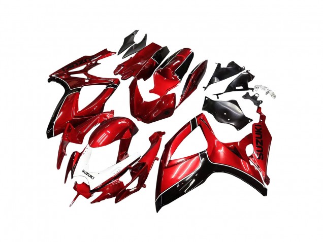 Carenados Moto Suzuki GSXR 600 / GSXR 750 2006-2007 - Rojo Negro