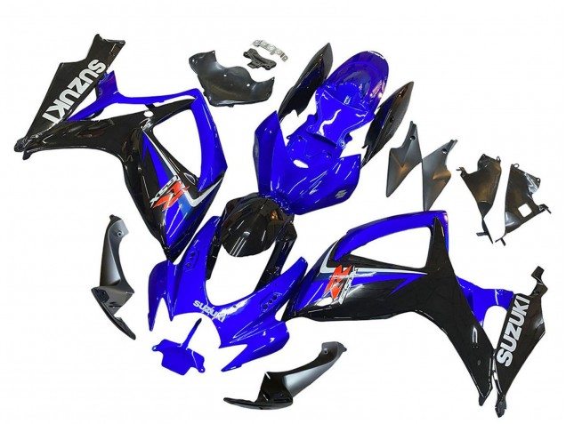 Carenados Moto Suzuki GSXR 600 / GSXR 750 2006-2007 - Azul Negro Rojo