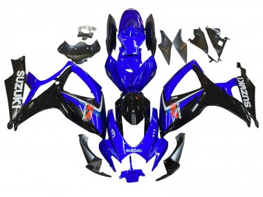 Carenados Moto Suzuki GSXR 600 / GSXR 750 2006-2007 - Azul Negro Rojo