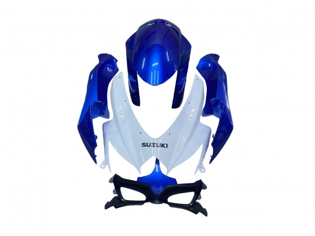 Kits Carenado Moto Suzuki GSXR 600 / GSXR 750 2008-2010 - Azul Blanco Rojo