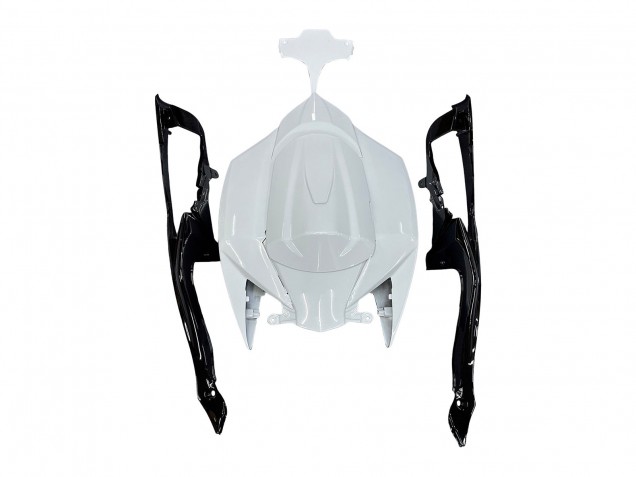 Carenados Moto Suzuki GSXR 600 / GSXR 750 2008-2010 - Blanco Plata Azul Negro