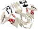 Carenados Moto Suzuki GSXR 600 / GSXR 750 2008-2010 - Crema Blanco Rojo Negro