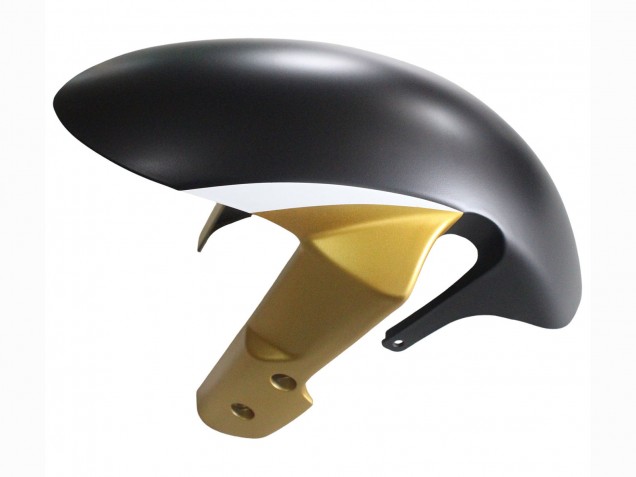Carenados Moto Suzuki GSXR 600 / GSXR 750 2008-2010 - Negro Mate Blanco Oro