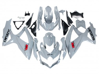 Carenados Moto Suzuki GSXR 600 / GSXR 750 2008-2010 - Gris Brillante