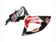 Carenados Moto Suzuki GSXR 600 / GSXR 750 2008-2010 - Negro Brillante Rojo Blanco Motul Lucky Strike