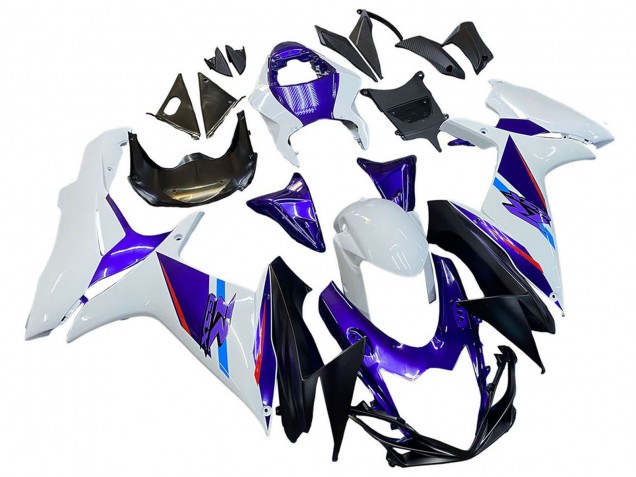 Carenados Moto Suzuki GSXR 600 / GSXR 750 2011-2024 - Azul Púrpura Blanco