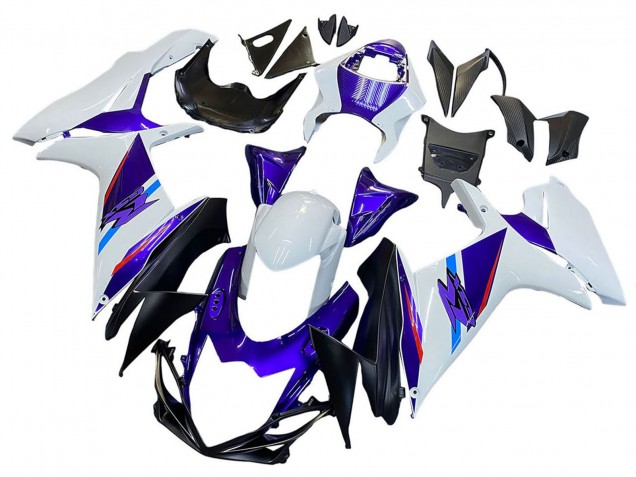 Carenados Moto Suzuki GSXR 600 / GSXR 750 2011-2024 - Azul Púrpura Blanco