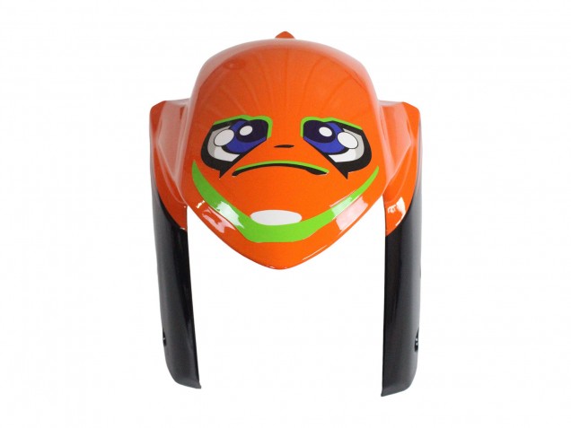 Carenados Moto Suzuki GSXR 600 / GSXR 750 2011-2024 - Azul Claro Naranja Negro Blanco Tiburón 46