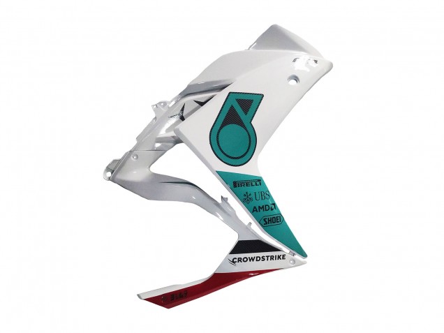 Carenados Moto Yamaha YZF R3/R25 2015-2018 - Blanco Verde Negro Brillante