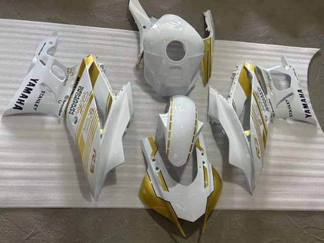 Carenados Moto Yamaha YZF R3/R25 2019-2021 - Blanco Oro Semakin Didepan