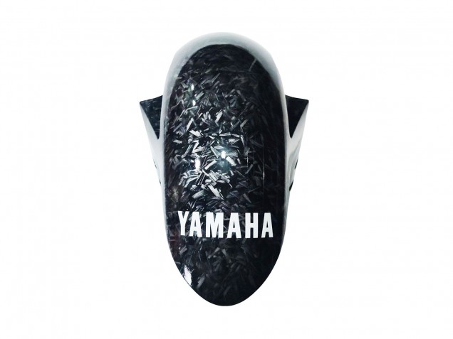 Carenados Moto Yamaha YZF R3/R25 2022-2024 - Marble Negro Plata Azul Falsificado FibraCarbono Estilo
