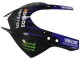Carenados Moto Yamaha YZF R3/R25 2022-2024 - Azul Verde Negro Monstruo Yamalube ENEOS