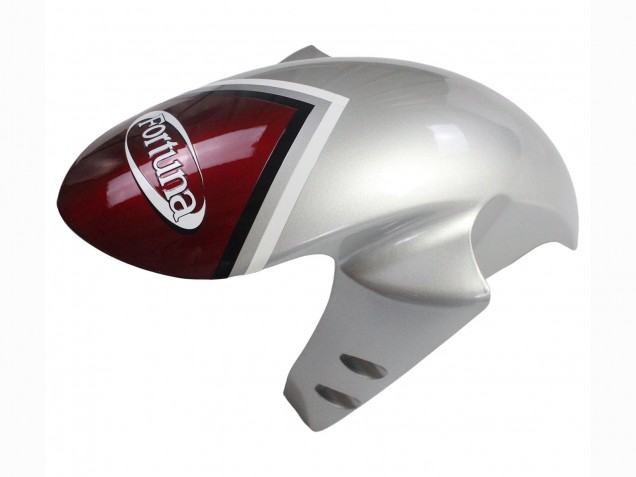 Carenados Moto Yamaha YZF 1000 R1 2004-2006 - Plata Rojo Fortuna Motul