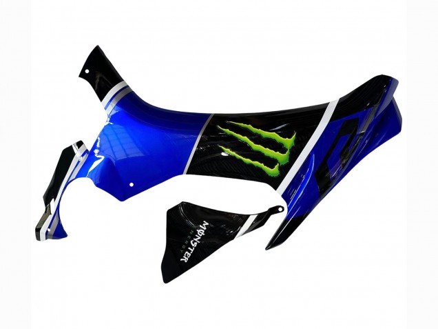 Carenados Moto Yamaha YZF 1000 R1 2015-2019 - Azul Negro Brillante Verde Monstruo