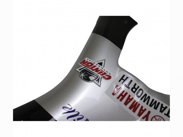 Carenado Moto Yamaha YZF 1000 R1 2015-2019 - Blanco Rojo Negro Milwaukee