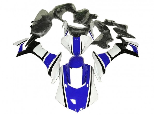 Carenados Moto Yamaha YZF 1000 R1 2020-2025 - Blanco Azul Negro