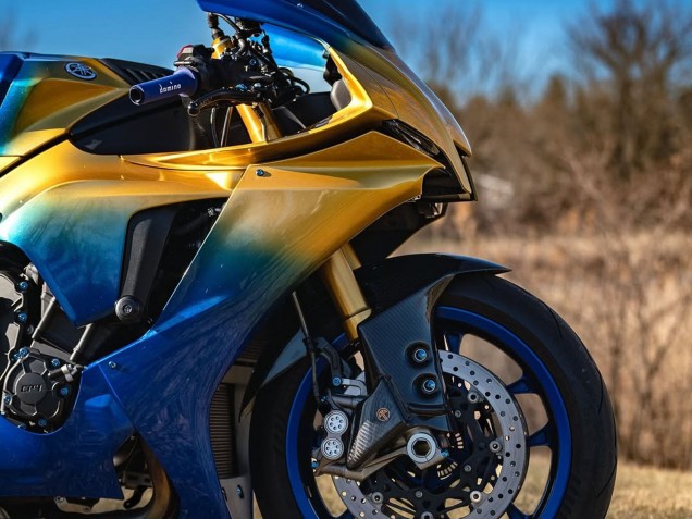 Carenados Moto Yamaha YZF 1000 R1 2020-2025 - Azul Oro