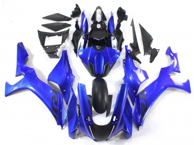 Carenados Moto Yamaha YZF 1000 R1 2020-2025 - Azul Negro Mate