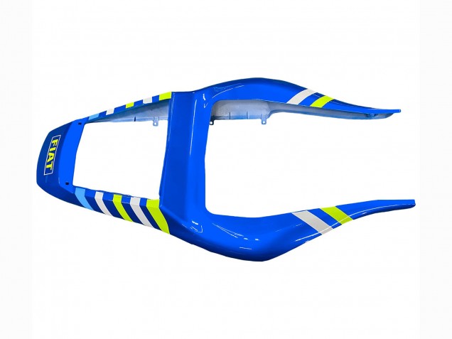 Carenados Moto Yamaha YZF 600 R6 1998-2002 - Blanco Azul Neon Amarillo Fiat Motul Michelin