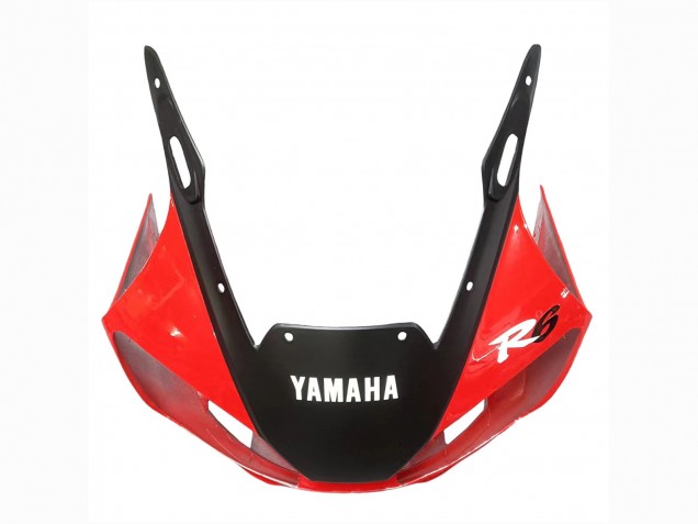 Carenados Moto Yamaha YZF 600 R6 1998-2002 - Blanco Rojo Negro Brillante