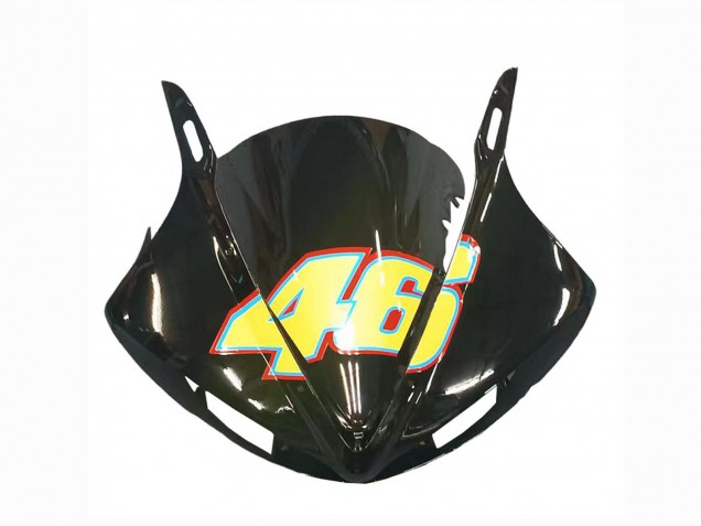 Carenados Moto Yamaha YZF R6S 2006-2009 - Amarillo Rojo Negro Brillante 46