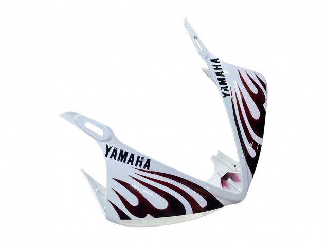 Carenados Moto Yamaha YZF R6S 2006-2009 - Blanco Dark Negro Llama