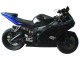 Carenados Moto Yamaha YZF R6S 2006-2009 - Azul Negro Mate