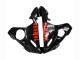 Carenados Moto Yamaha YZF R6S 2006-2009 - Negro Brillante Rojo