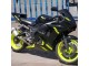 Carenados Moto Yamaha YZF R6S 2006-2009 - Negro Brillante Neon Amarillo