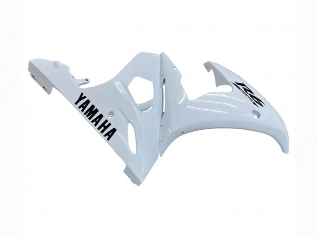 Carenados Moto Yamaha YZF R6 2003-2004 - Blanco Negro Calcomanías