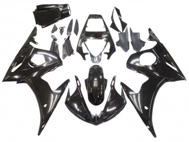 Carenados Moto Yamaha YZF R6S 2006-2009 - Negro Brillante