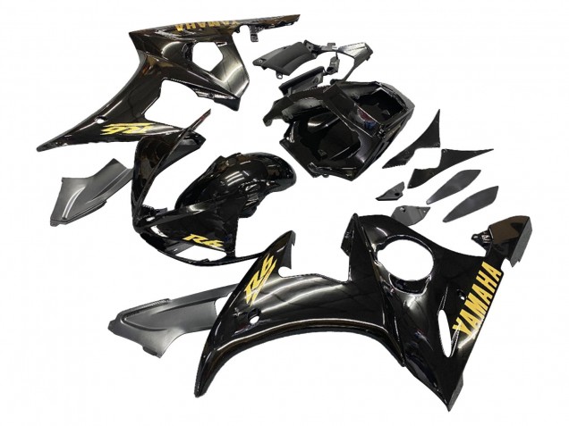 Carenados Moto Yamaha YZF 600 R6 2005 - Negro Oro