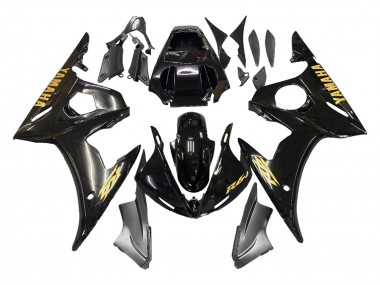 Carenados Moto Yamaha YZF 600 R6 2005 - Negro Oro