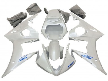Carenados Moto Yamaha YZF 600 R6 2005 - Blanco Azul