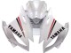 Carenados Moto Yamaha YZF 600 R6 2006-2007 - Blanco Rojo Negro Motul