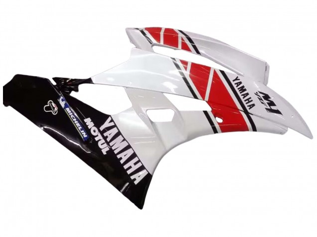 Carenados Moto Yamaha YZF 600 R6 2006-2007 - Blanco Rojo Negro Motul