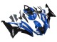 Carenados Moto Yamaha YZF 600 R6 2008-2016 - Blanco Azul Negro Brillante