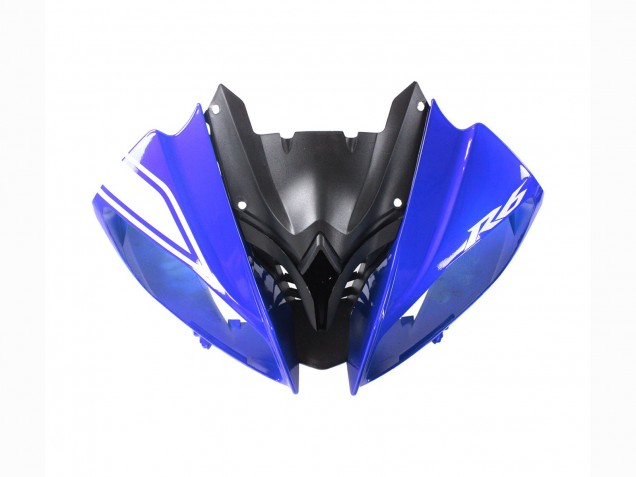 Carenados Moto Yamaha YZF 600 R6 2008-2016 - Blanco Azul Negro Brillante