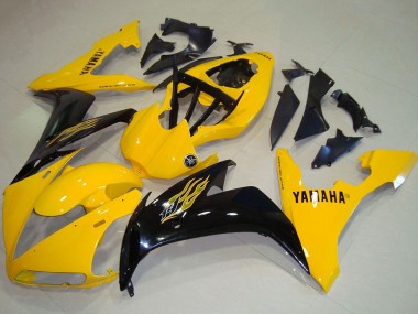 Carenados Moto Yamaha YZF R1 2004-2006 - Amarillo Negro Brillante