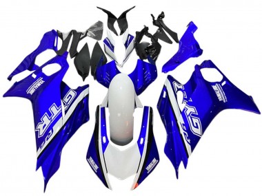 Carenados Moto Yamaha YZF 600 R6 2017-2023 - Blanco Azul GYTR