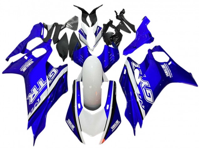 Carenados Moto Yamaha YZF 600 R6 2017-2023 - Blanco Azul GYTR