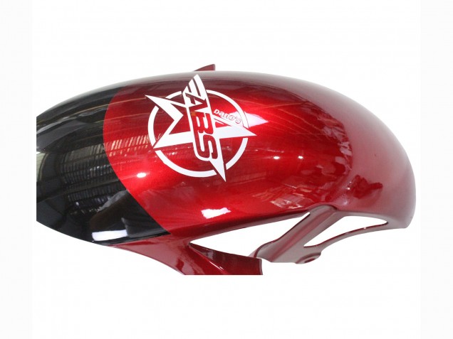 Carenados Moto Yamaha YZF 600 R6 2017-2023 - Blanco Rojo Negro